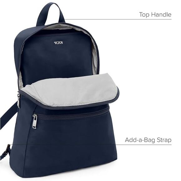 TUMI Blue Voyageur Just in Case Backpack - Picture 2 of 9